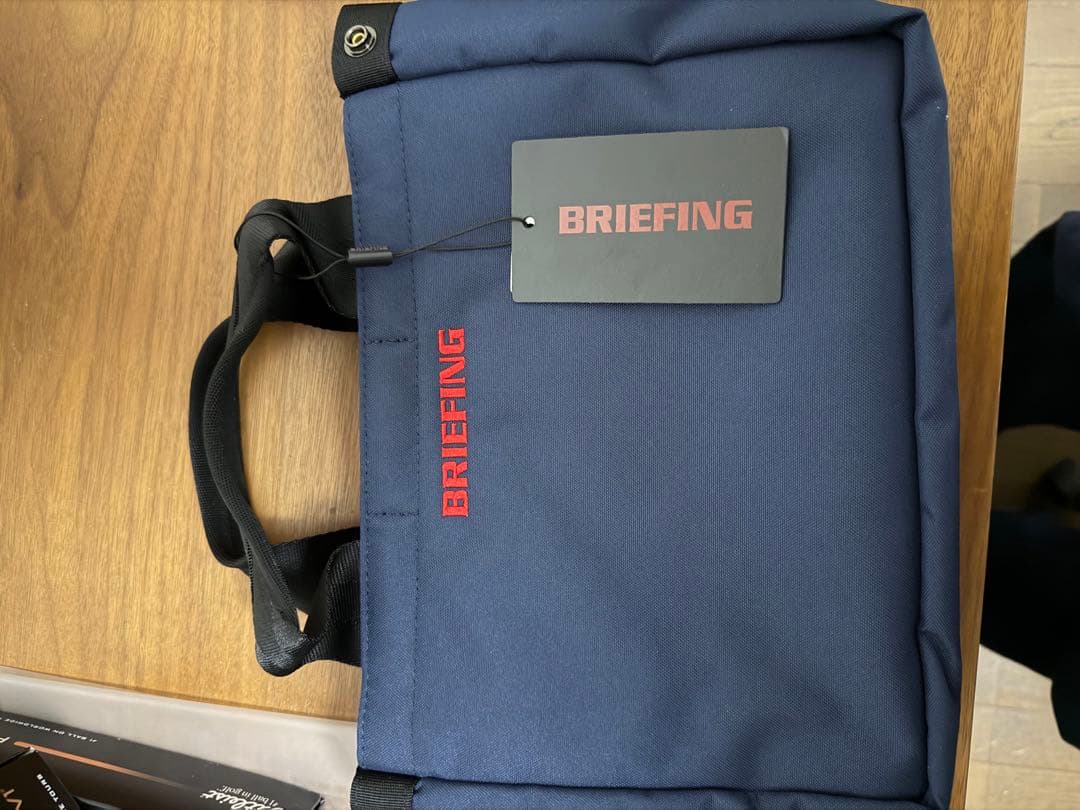 新品　ブリーフィングゴルフ　カートバッグ　ネイビー