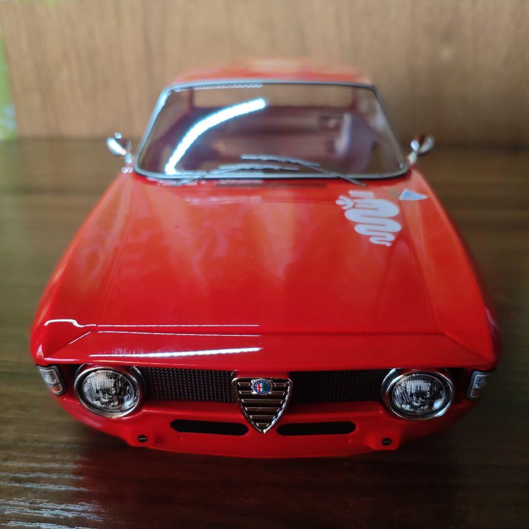 タミヤ　アルファロメオ　ボディ　ブライトレッド　ホワイト セット