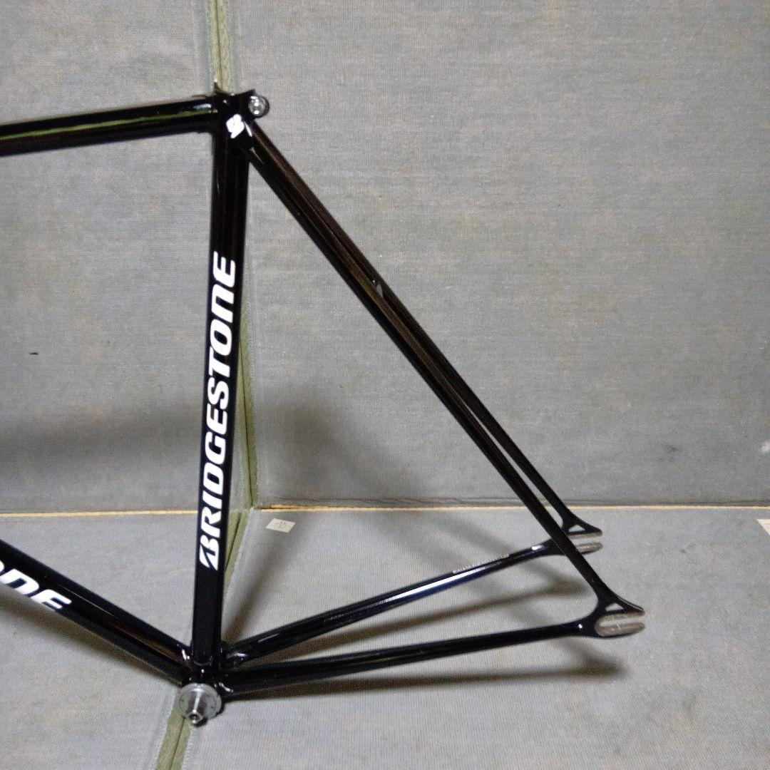 BRIDGESTONE ピストフレーム　エアロ　njs 競輪 ブラック