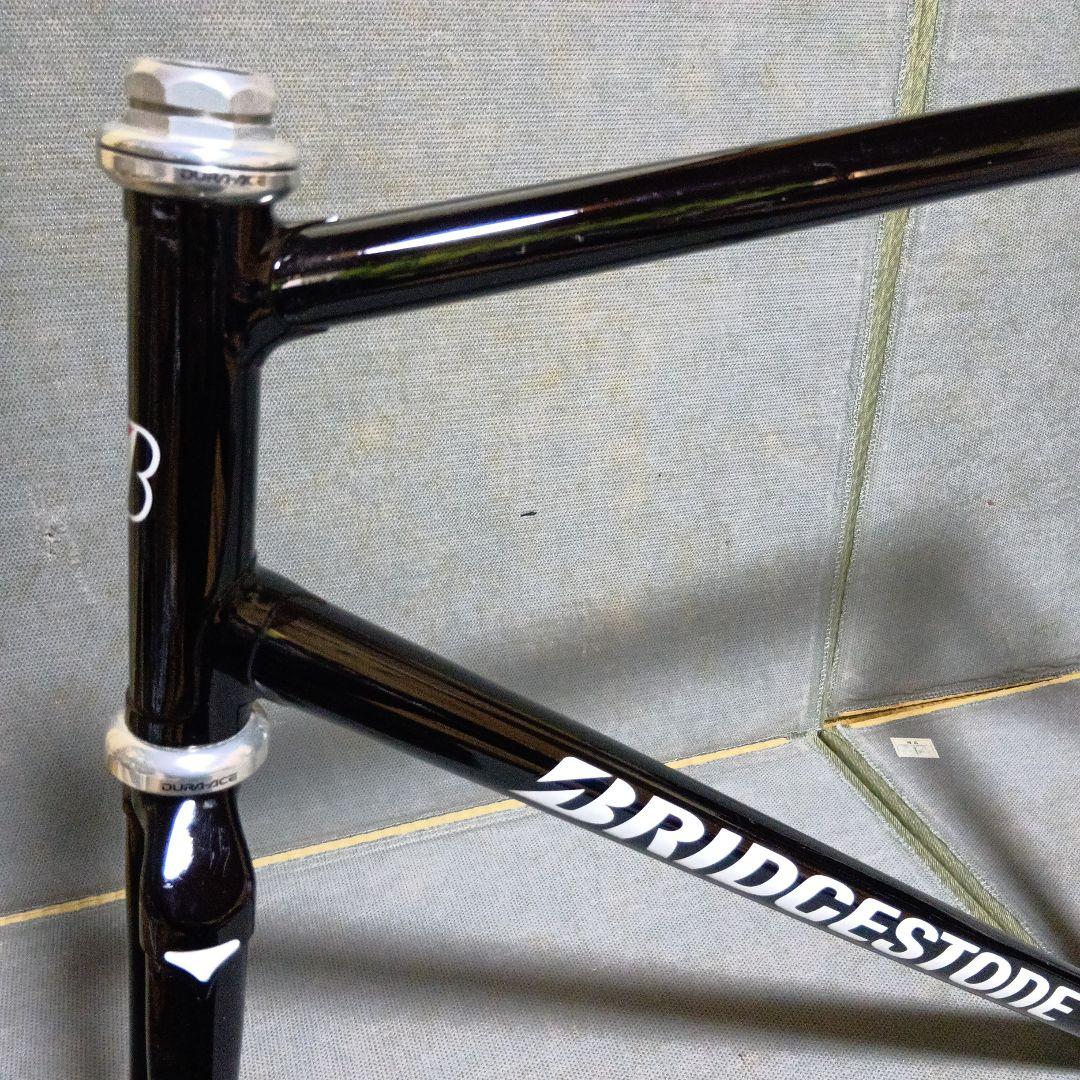 BRIDGESTONE ピストフレーム　エアロ　njs 競輪 ブラック