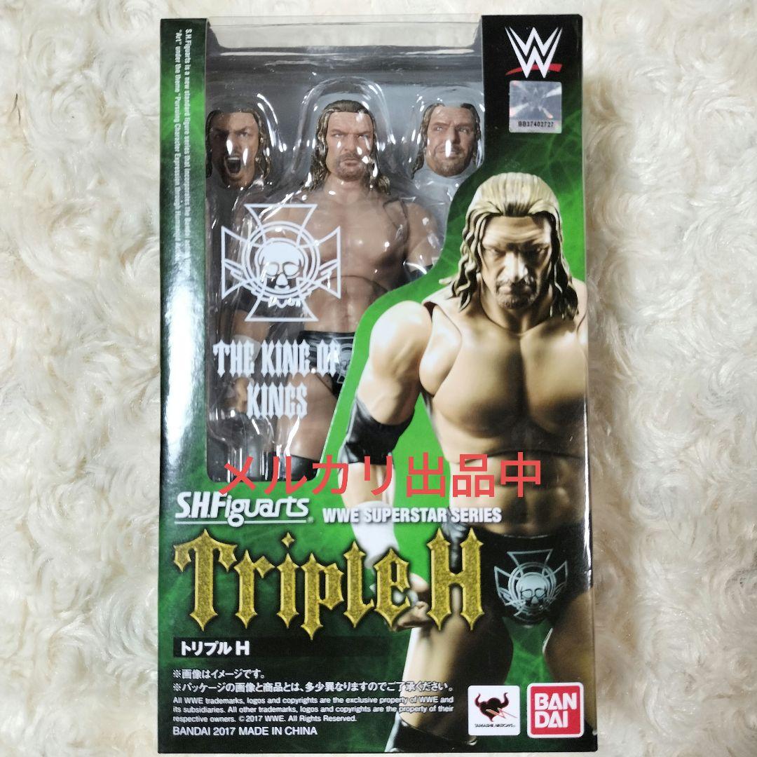 新品 S.H.Figuarts フィギュアーツ WWE トリプルH フィギュア