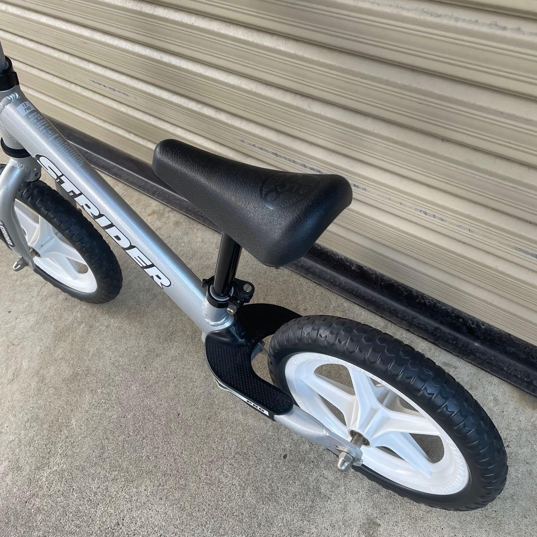 極美品STRIDER 12 PRO silver ストライダー12プロ シルバー