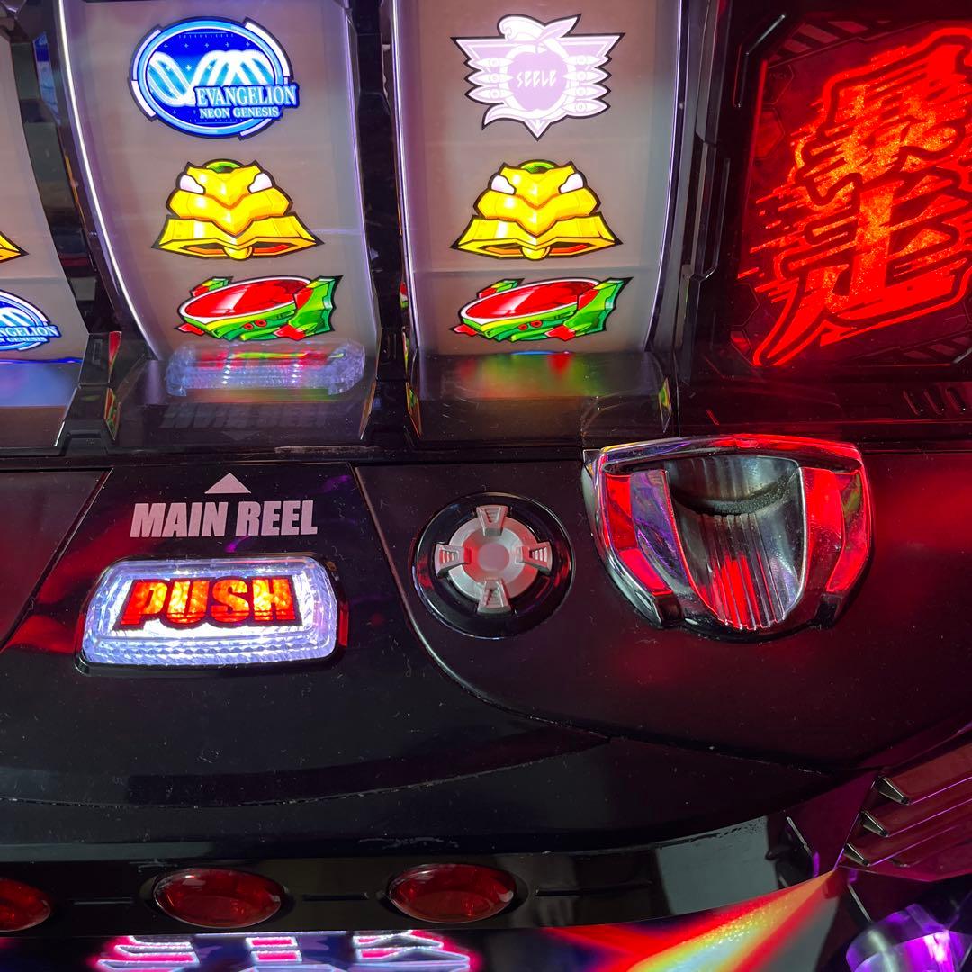 送料込み パチスロ 実機 新世紀エヴァンゲリオン 魂の共鳴 不要機付き