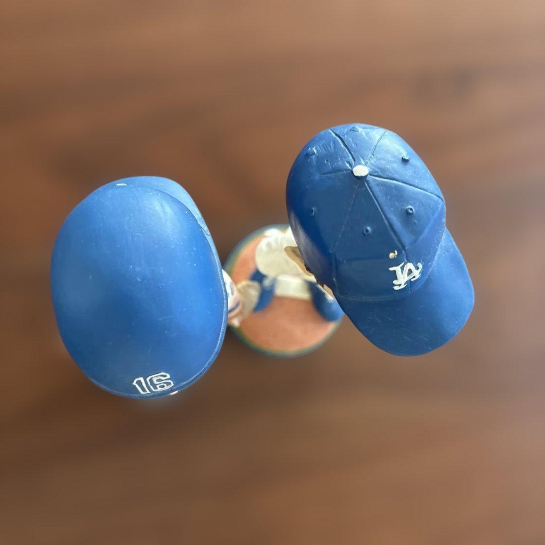 LAドジャース　野茂投手とロ・デューカ捕手のバッテリーボブルヘッド