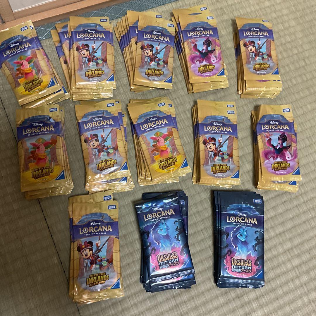 Lorcana ロルカナ　未開封パック　130パック