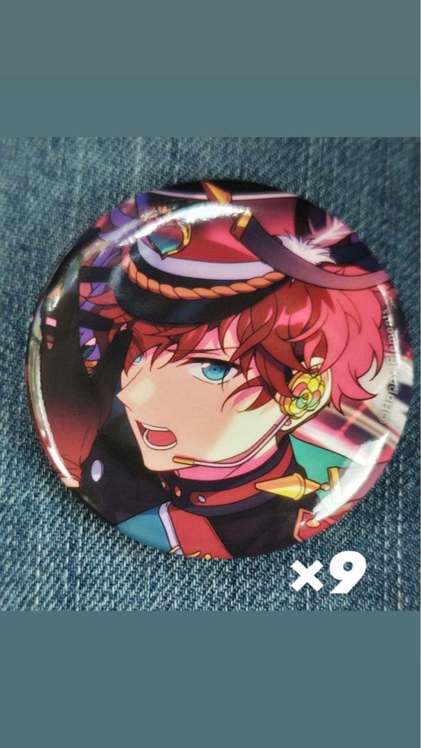 キャラクター缶バッジ 9個セット