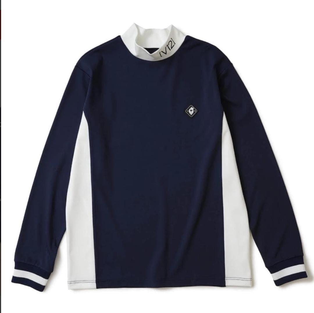 V12 新品 モックネック XLサイズ