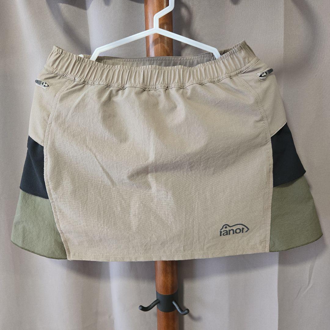 ranor CRAZY FRILLS SKIRT XS フリルランニングスカート
