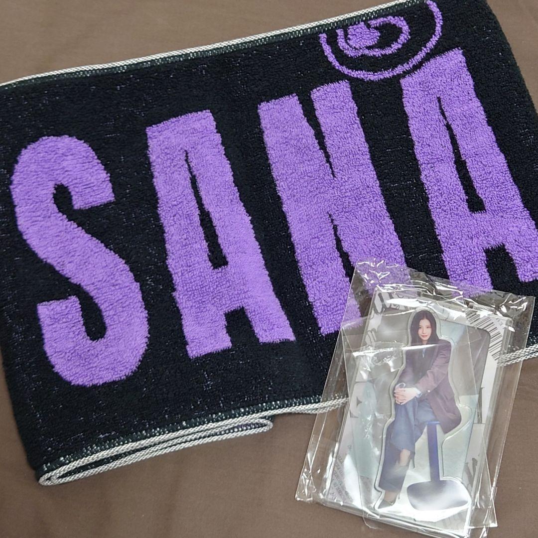 TWICE サナ マフラータオル シーグリ フォトカードスタンド セット