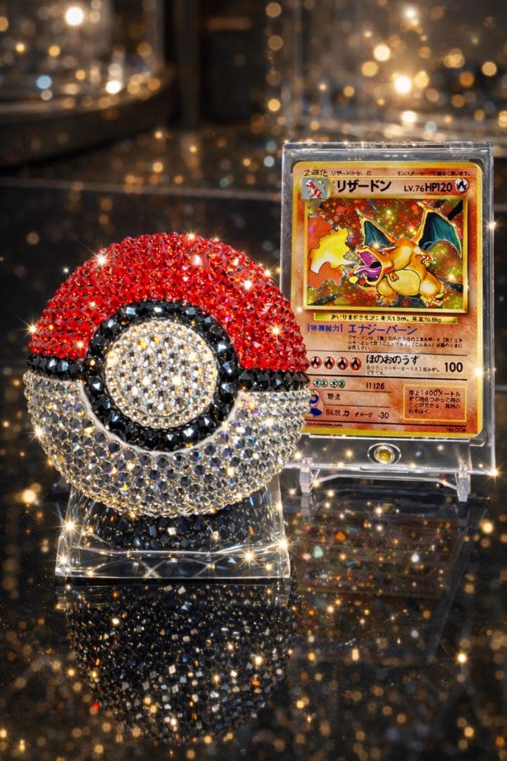 最後の出品！モンスターボール CRYSTAL STONE フィギュア