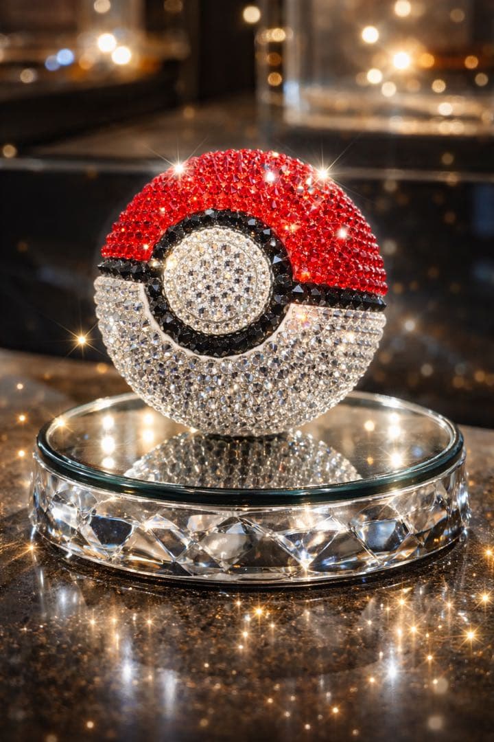 最後の出品！モンスターボール CRYSTAL STONE フィギュア