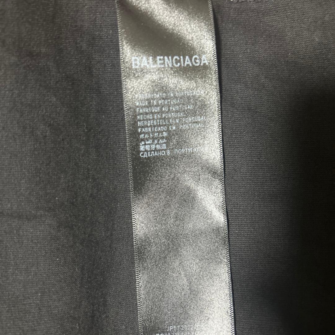 balenciaga サッカーシャツ ブラック 10 PARIS