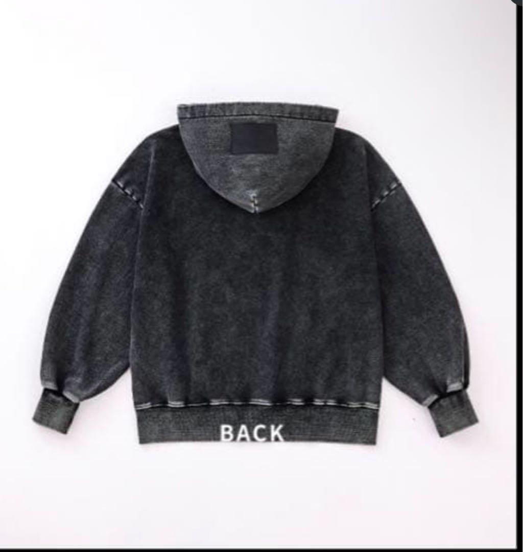 新品　&TEAM ジップアップフーディ　アジツ Ｍサイズ　エンティーム　パーカー