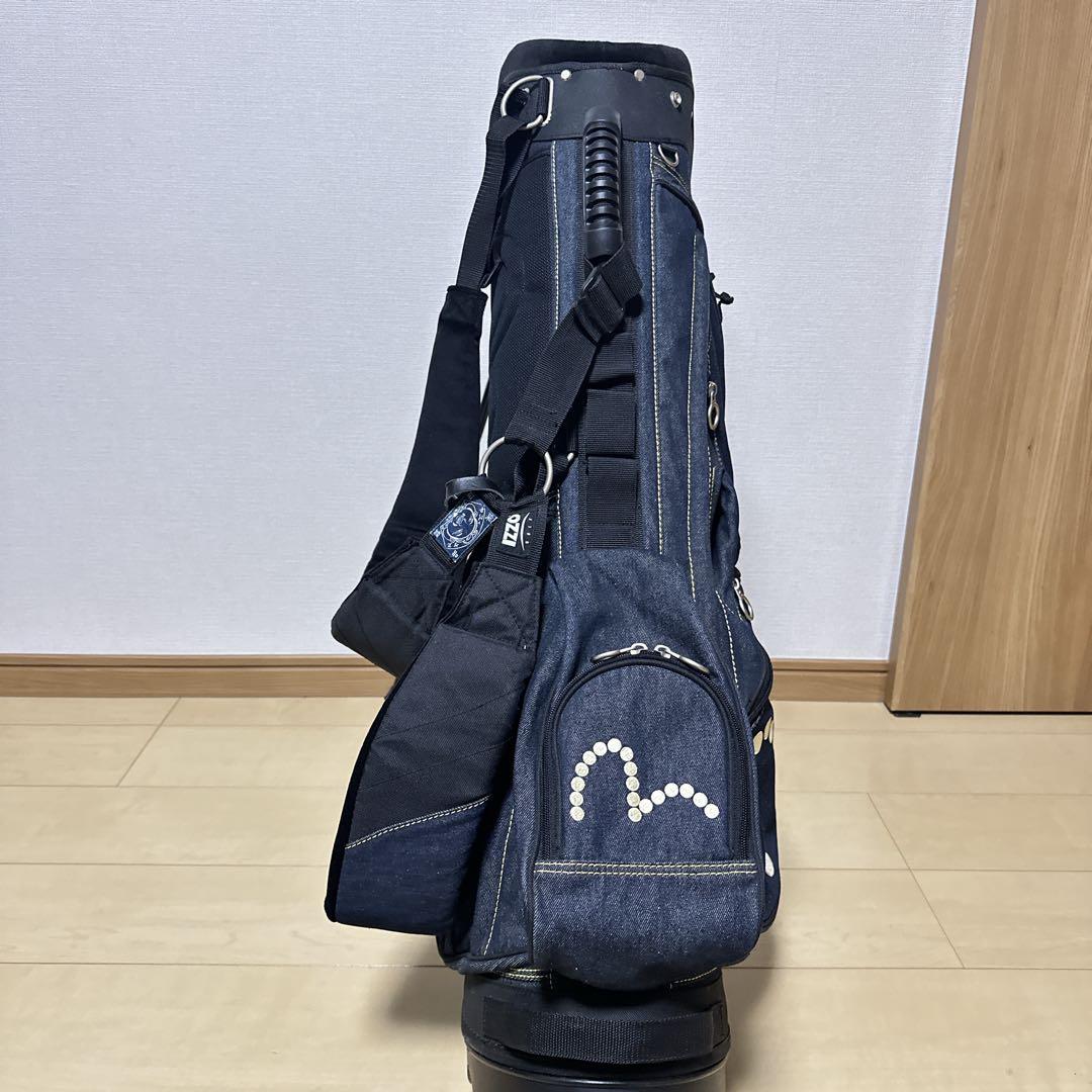 超希少 EVISU エビス スタンド式 キャディバッグ 9.5型 軽量 芝生くん