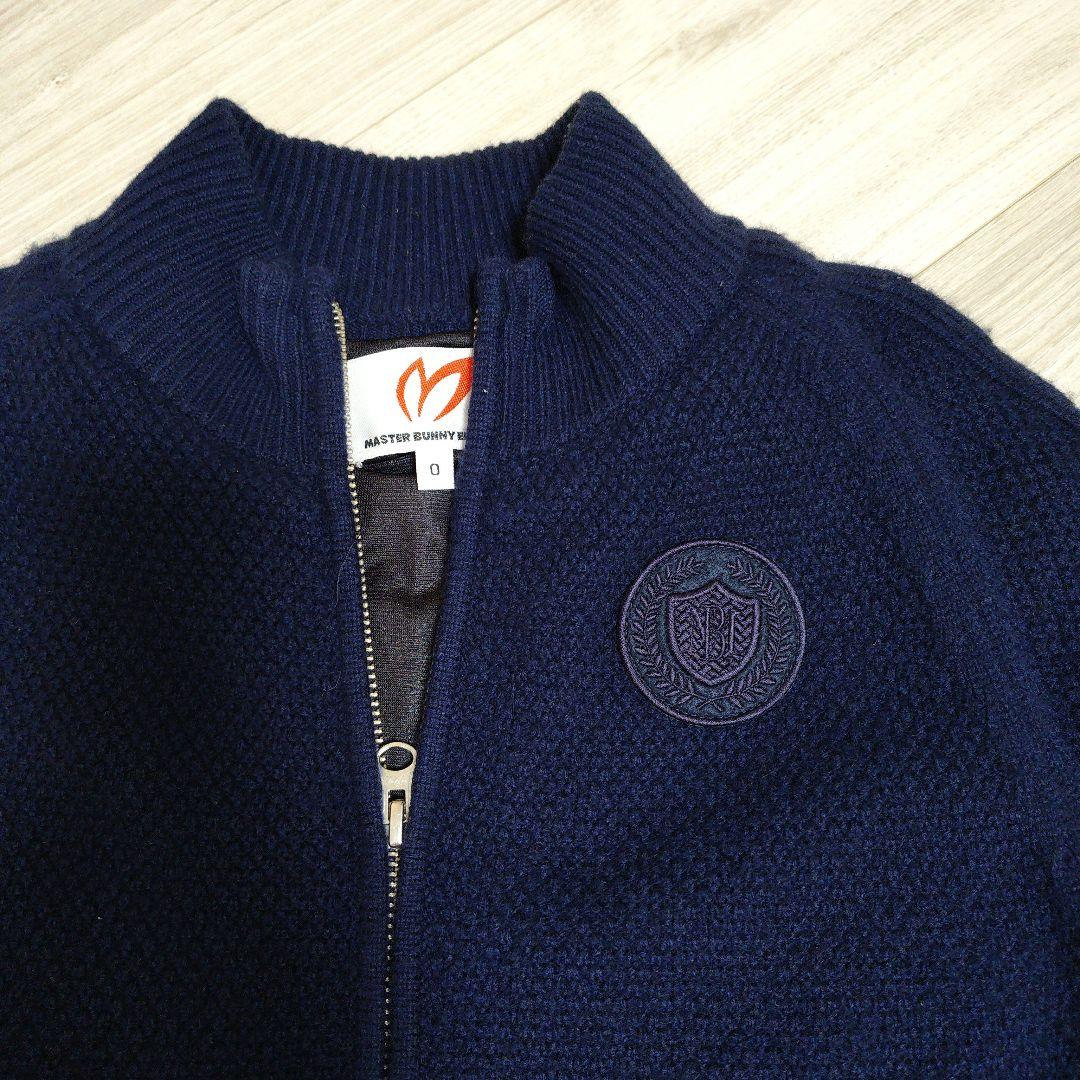 パーリーゲイツ MBE カシミヤ ニットブルゾン サイズ0