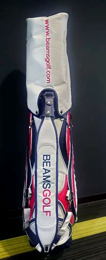 【美品】BEAMS GOLF ツアーモデルキャディバッグ