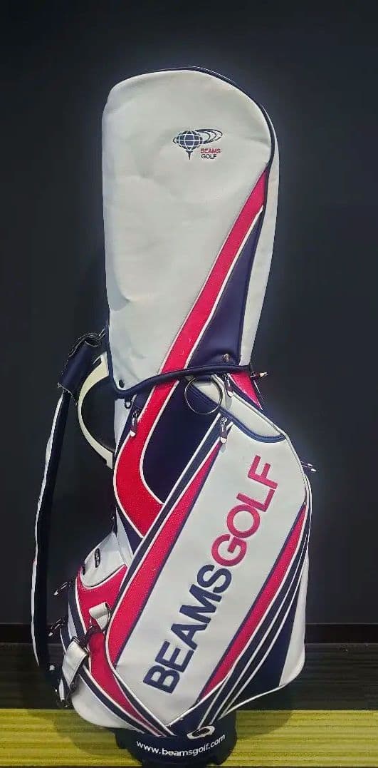【美品】BEAMS GOLF ツアーモデルキャディバッグ