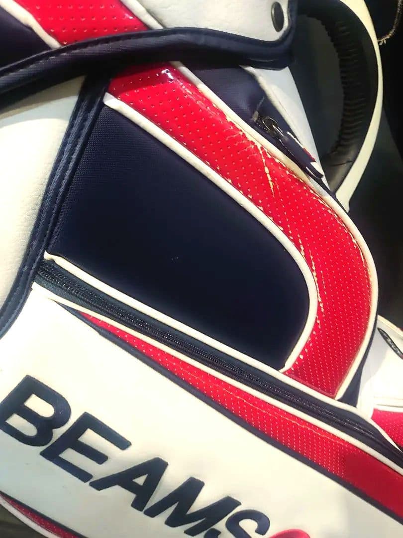 【美品】BEAMS GOLF ツアーモデルキャディバッグ