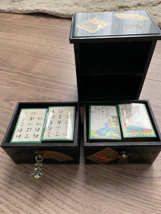 ミニかるた　インテリア