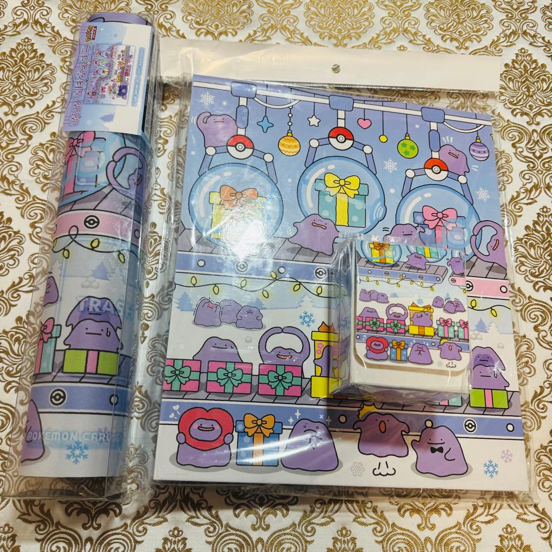 ポケモンカード　メタモン　韓国　限定　プレイマット　デッキケース　バインダー