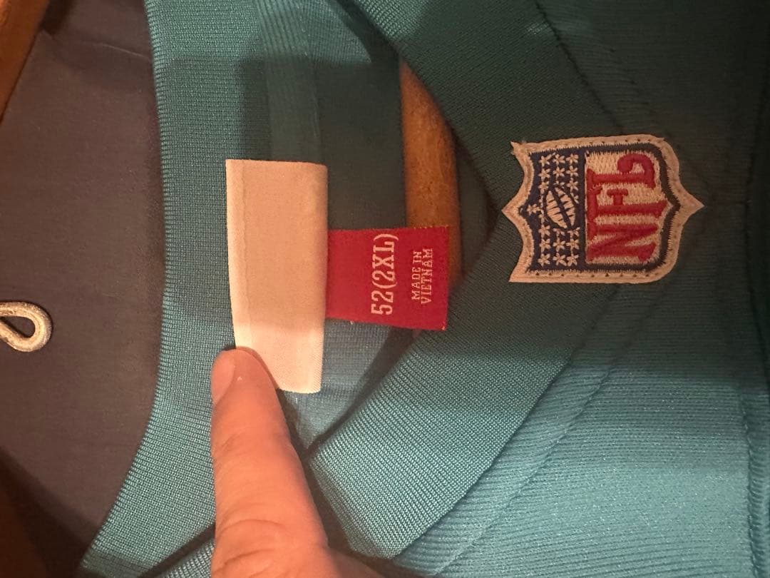 A BATHINGAPE × MITCHELL & NESS NFL 2XL