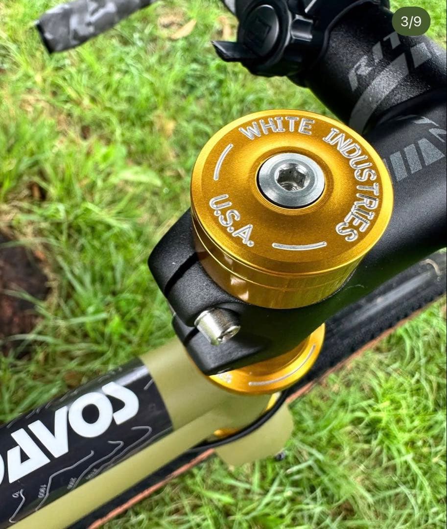 おまけ多数！フルセット！DAVOS D604 グラベルバイク　カーキ　完成車