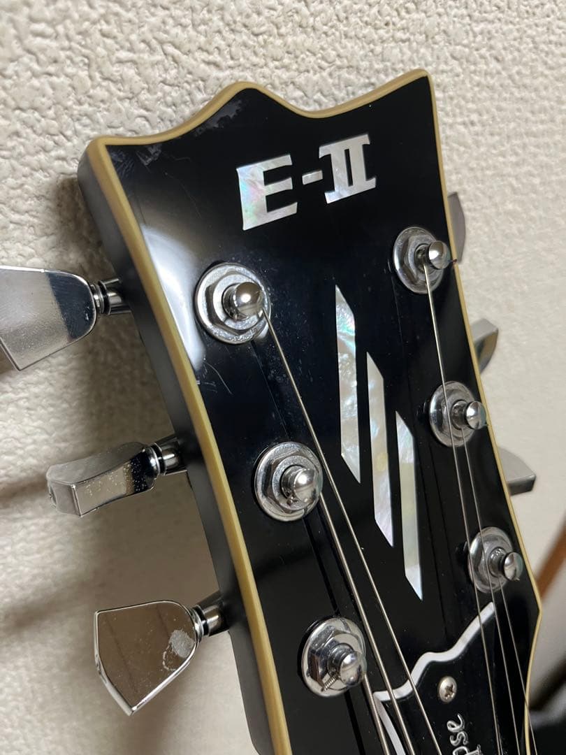 E-ii E2 ESP レスポールタイプ　ほぼ新品　EC ダンカンPU