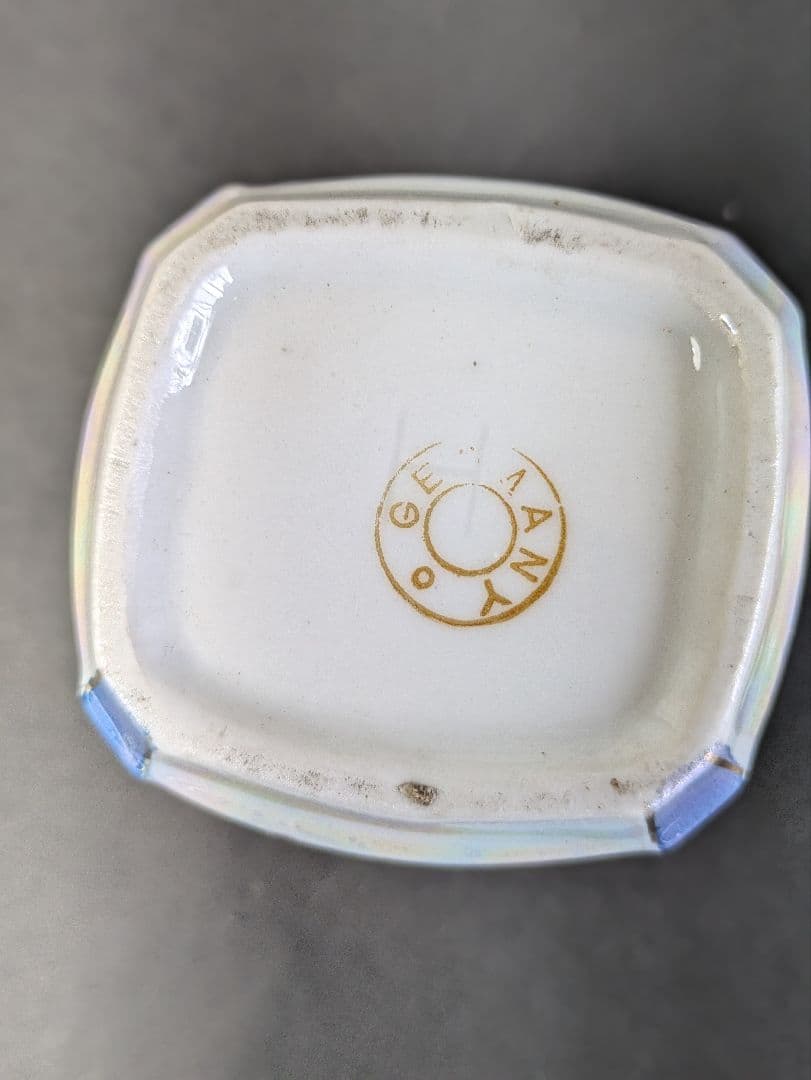 イギリス蚤の市 ドイツ製 陶器 スパイスキャニスター セット