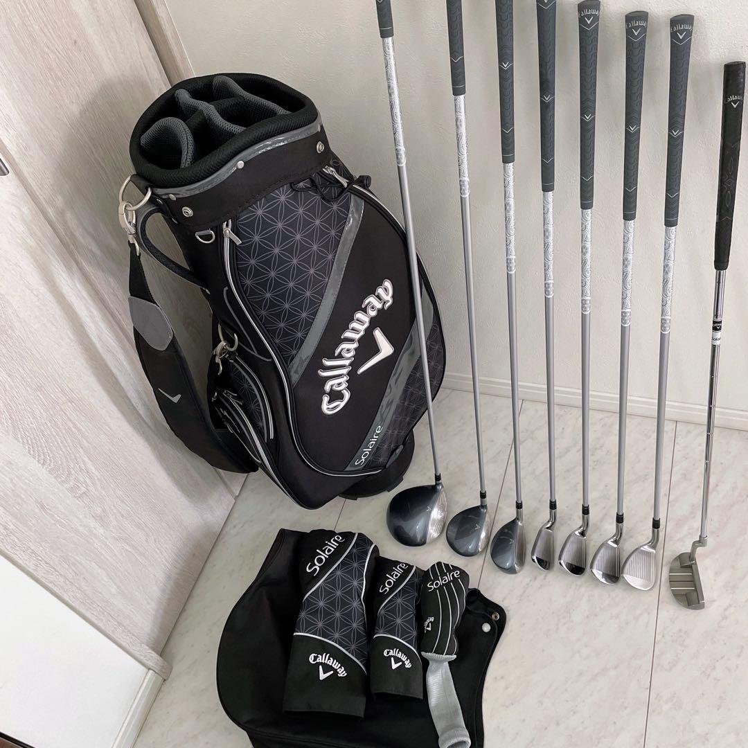 最新モデル　キャロウェイ　ソレイユ　レディース　ゴルフクラブセット　右利き用