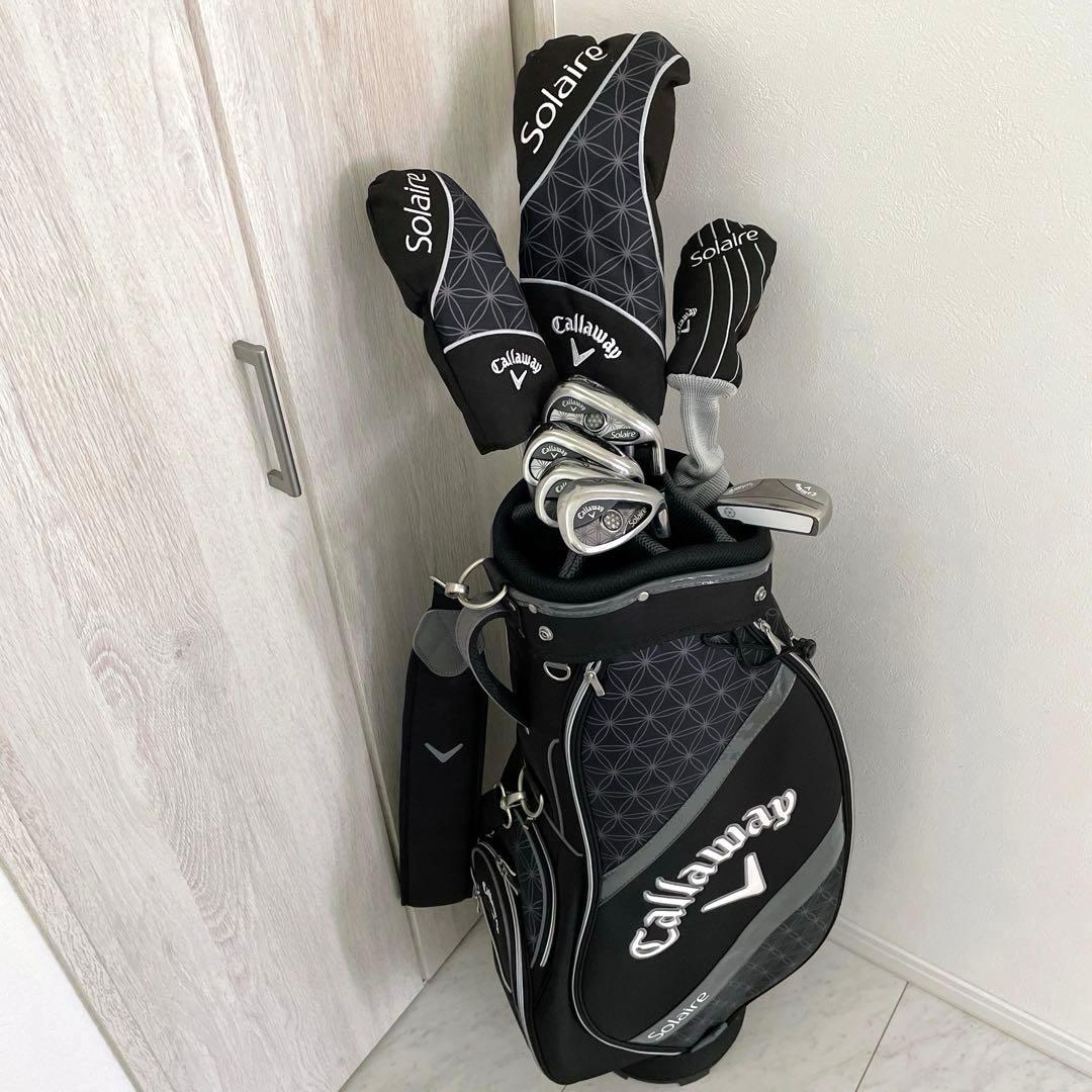 最新モデル　キャロウェイ　ソレイユ　レディース　ゴルフクラブセット　右利き用