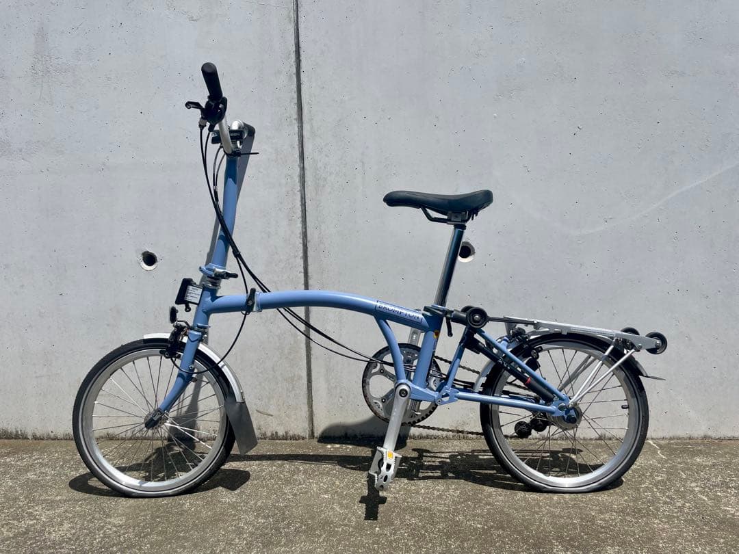 BROMPTON M6R CloudBlue 2021年購入|折りたたみ自転車