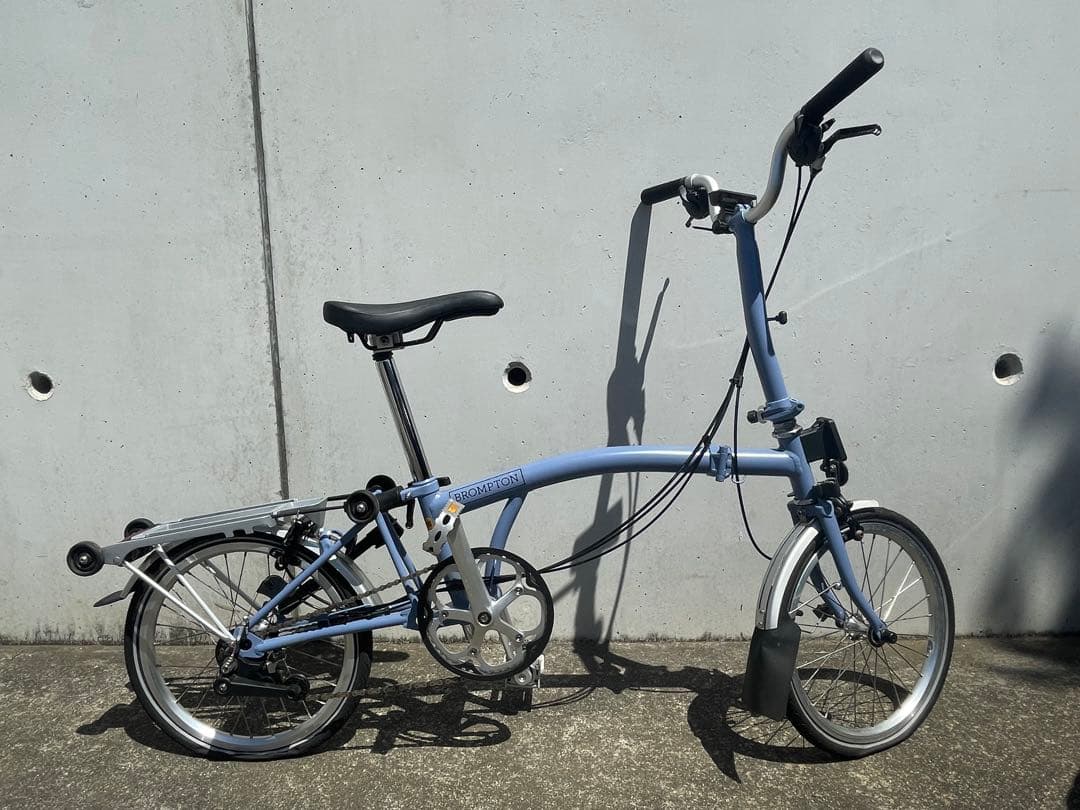 BROMPTON M6R CloudBlue 2021年購入|折りたたみ自転車