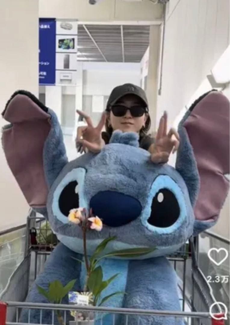 ☆コストコ スティッチ 特大ぬいぐるみ☆