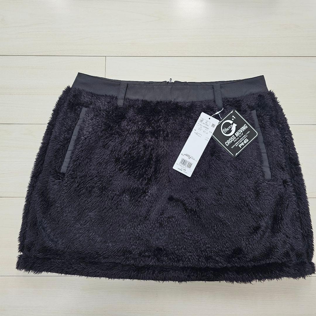 PING レディース 新品【LL】セットアップ ボア フリース スカート 上下