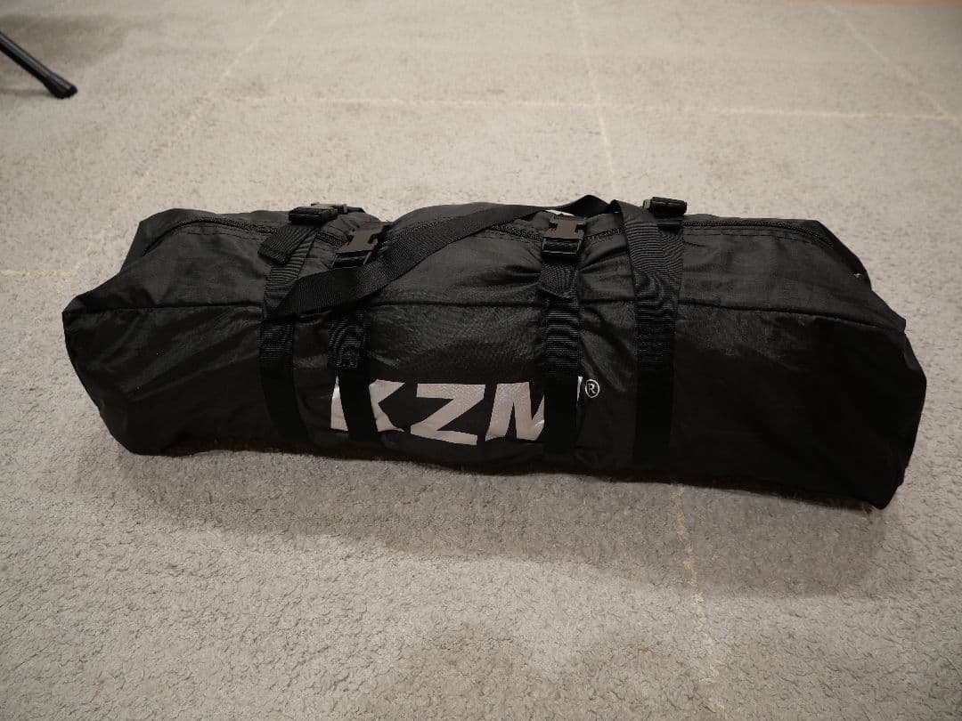 KZM コットテント 黒