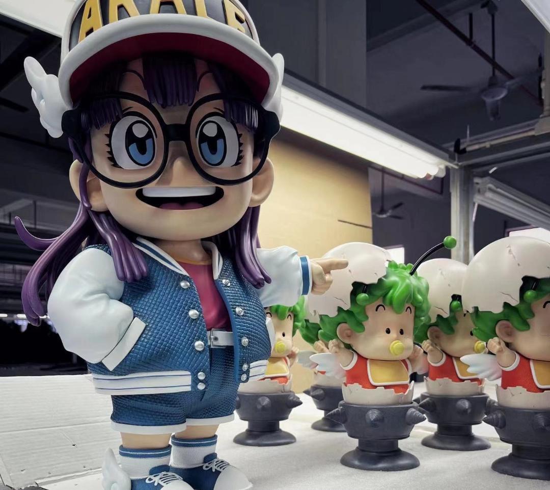 Dr.スランプ アラレちゃん 則巻ガジラ セット ガレージキット フィギュア