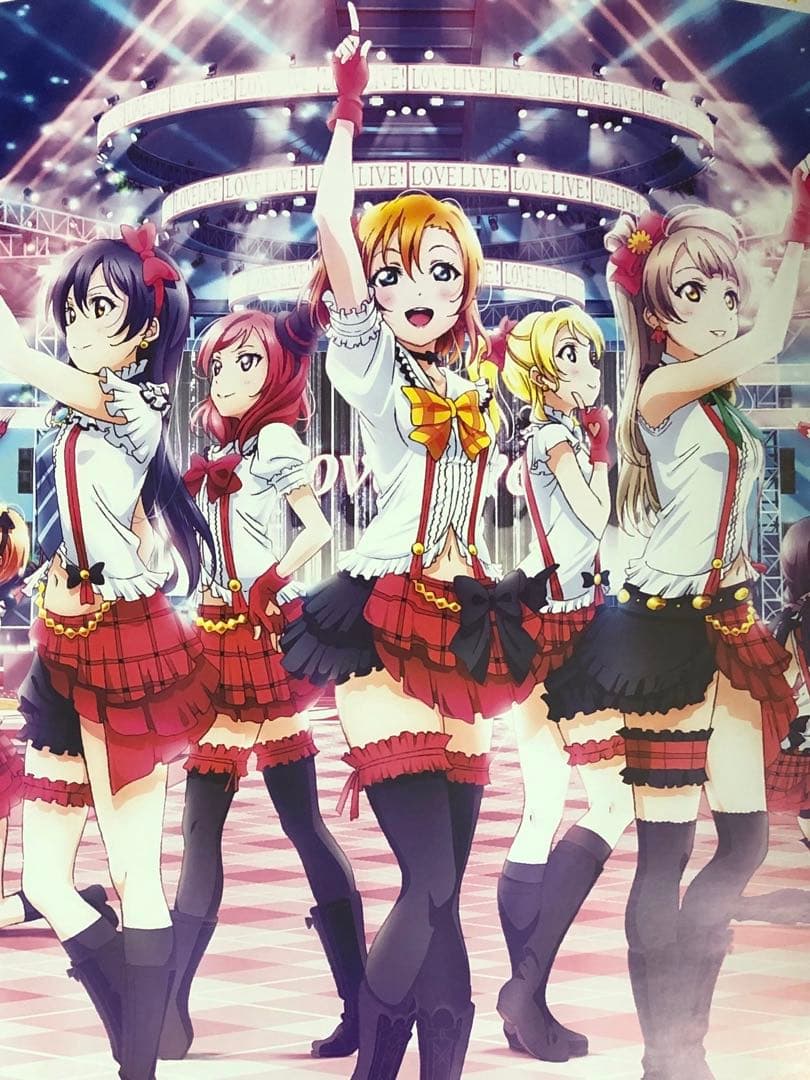 【非売品】ラブライブ μ’s アルバム B2 特大 告知 ポスター