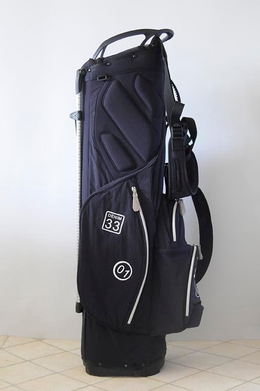 ゴルフキャディーバッグ　OUUL SPORTS 紺色　9inc