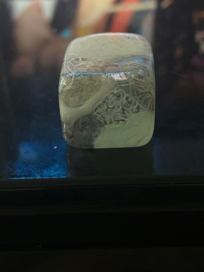 ガラス製の鳥のキャップボトル