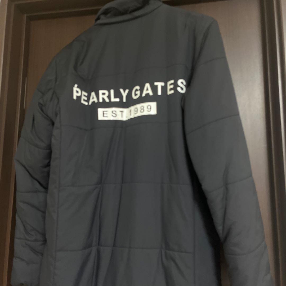 PEARLY GATES ロゴ入り　ロングベンチコート