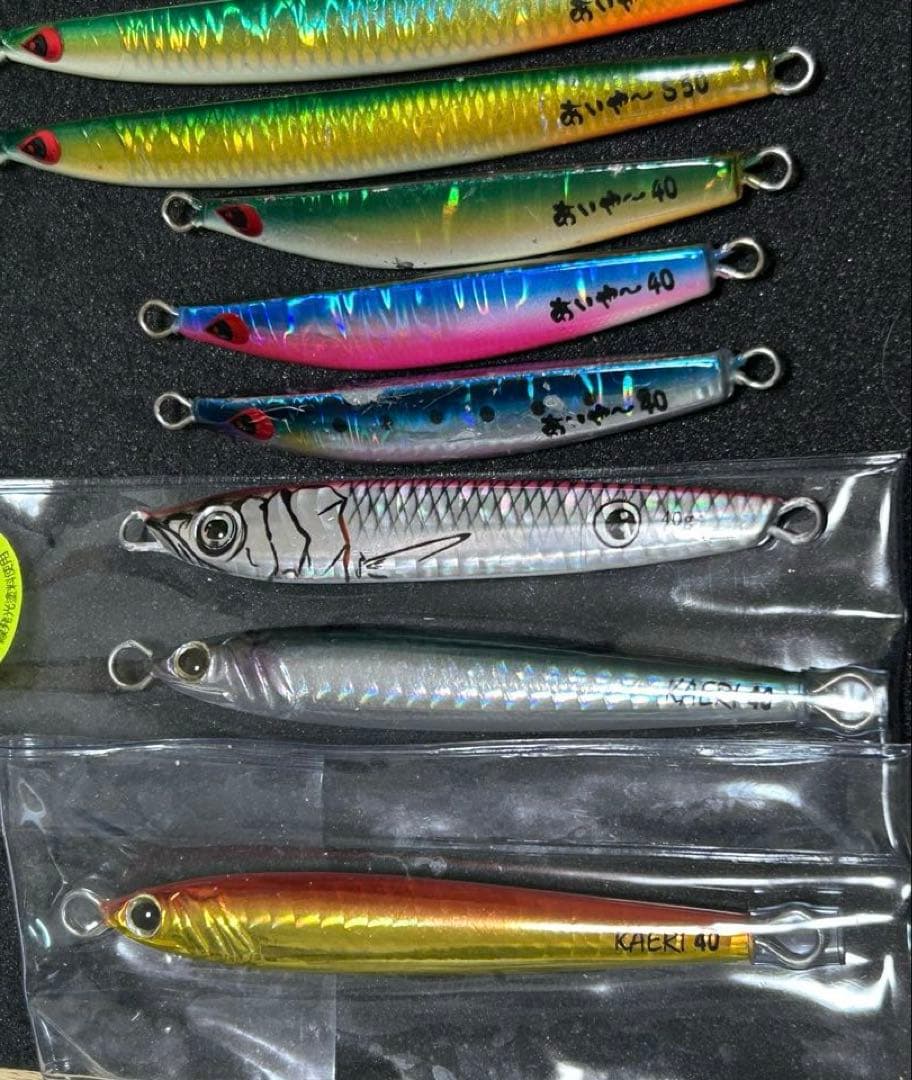 あいや〜ジグ、beet、イッセイ　ジグセット スーパーライトジギング、ビワマス