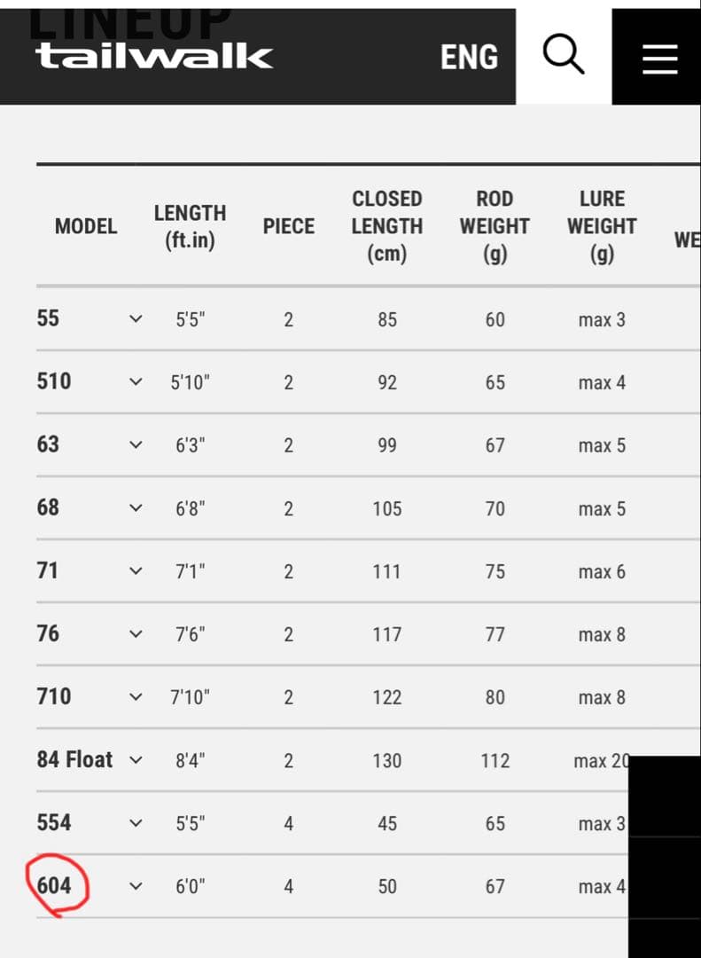 AJIST SSD 604 アジングロッド 収納ケース付き