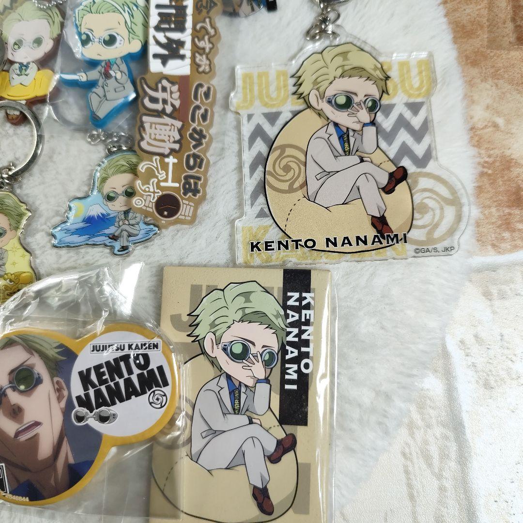 呪術廻戦　七海建人　キャラクターグッズ　缶バッジ　ストラップ　その他