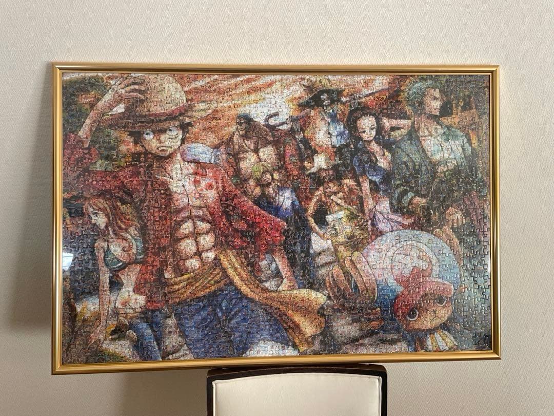 ワンピース モザイクアートパズル 上陸 完成品
