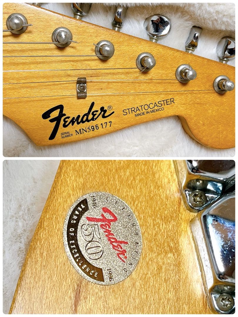 Fender フェンダー メキシコ ストラト 50周年モデル