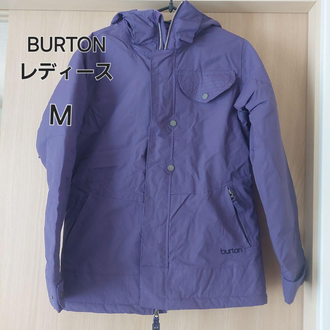 burton 紫色 スノーボードジャケット M