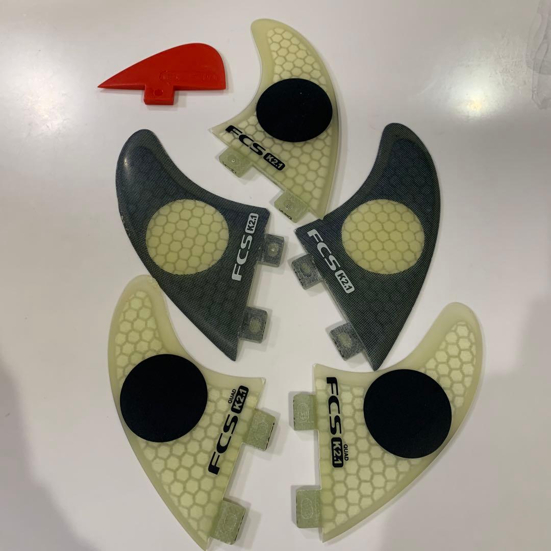 FCS K2.1 K3 サーフボードフィンセット