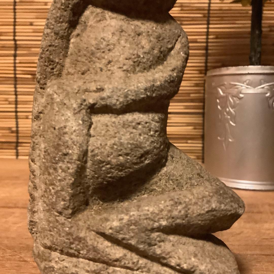 中国北魏「道教神像」中国三大宗教・神仙思想・陰陽五行説・風水・アニミズム・石像