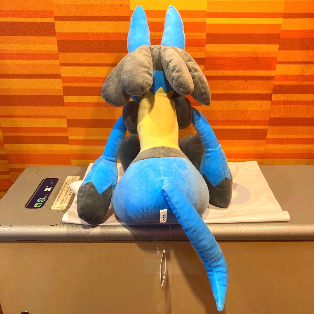 即購入可！ ポケットモンスター めちゃでかルカリオぬいぐるみ