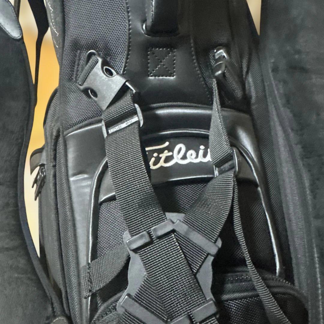 タイトリスト プレミアム スタンドキャディバッグ 9型 ジェットブラック